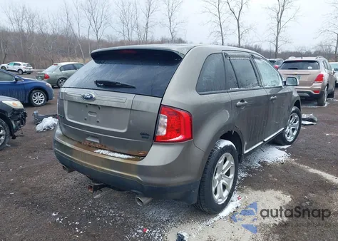 2013 Ford Edge Sel из США, поврежденный, VIN 2FMDK4JC1DBA81960